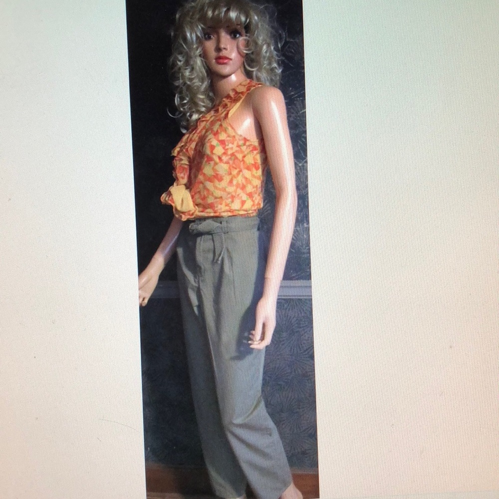 Victoria's Secret High Waisted Taupe Pants 10 New!
